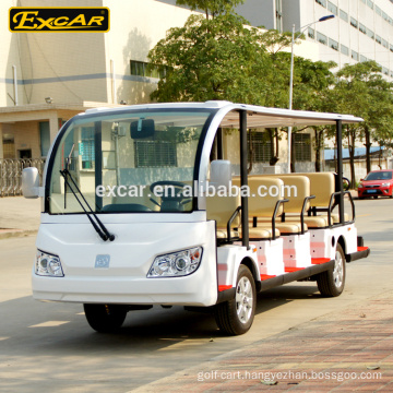 Excar Production 72V 14 Seats Electric Sightseeing bus Electric Tour Car/Bus